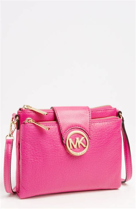 michael kors pink backpack|michael kors crossbody pink bag.